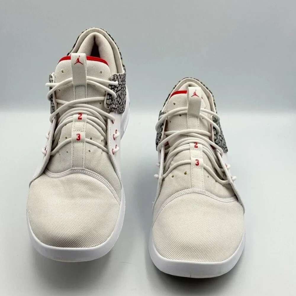 Air Jordan First Class Mens 12 White Cement Elephant Print AJ7312-116